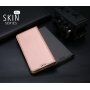 Husă flip Dux Ducis Skin Pro, pentru Samsung Galaxy A6 Plus (2018) - auriu