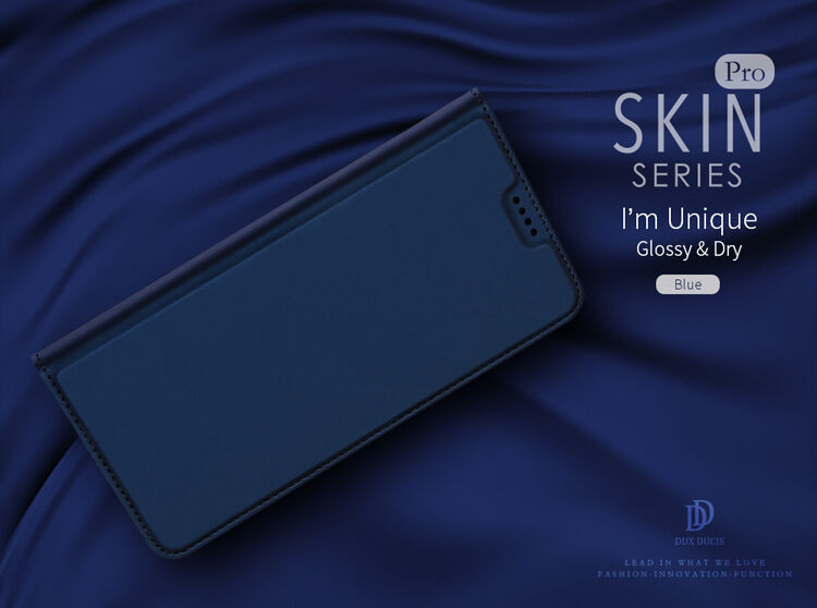 Husă flip Dux Ducis Skin Pro, pentru Samsung Galaxy A6 (2018) - gri