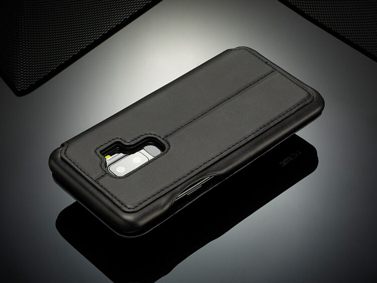 Husă flip LC.Imeeke, pentru Samsung Galaxy S9 Plus - maro