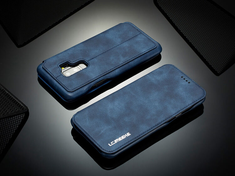 Husă flip LC.Imeeke, pentru Samsung Galaxy S9 Plus - maro
