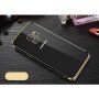 Carcasă transparentă Sulada, din plastic, cu ramă, pentru Samsung Galaxy S9 - negru