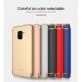 Carcasă Mofi din plastic pentru Samsung Galaxy A8 (2018) - roșu