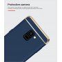 Carcasă Mofi din plastic pentru Samsung Galaxy A8 (2018) - roșu