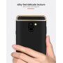 Carcasă Mofi din plastic pentru Samsung Galaxy A8 (2018) - roșu