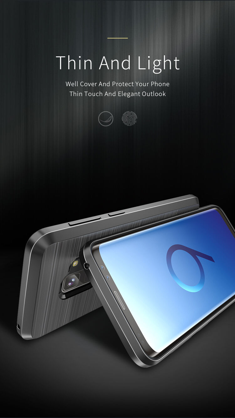Carcasă din plastic Dux Ducis, pentru Samsung Galaxy S9 - albastru închis