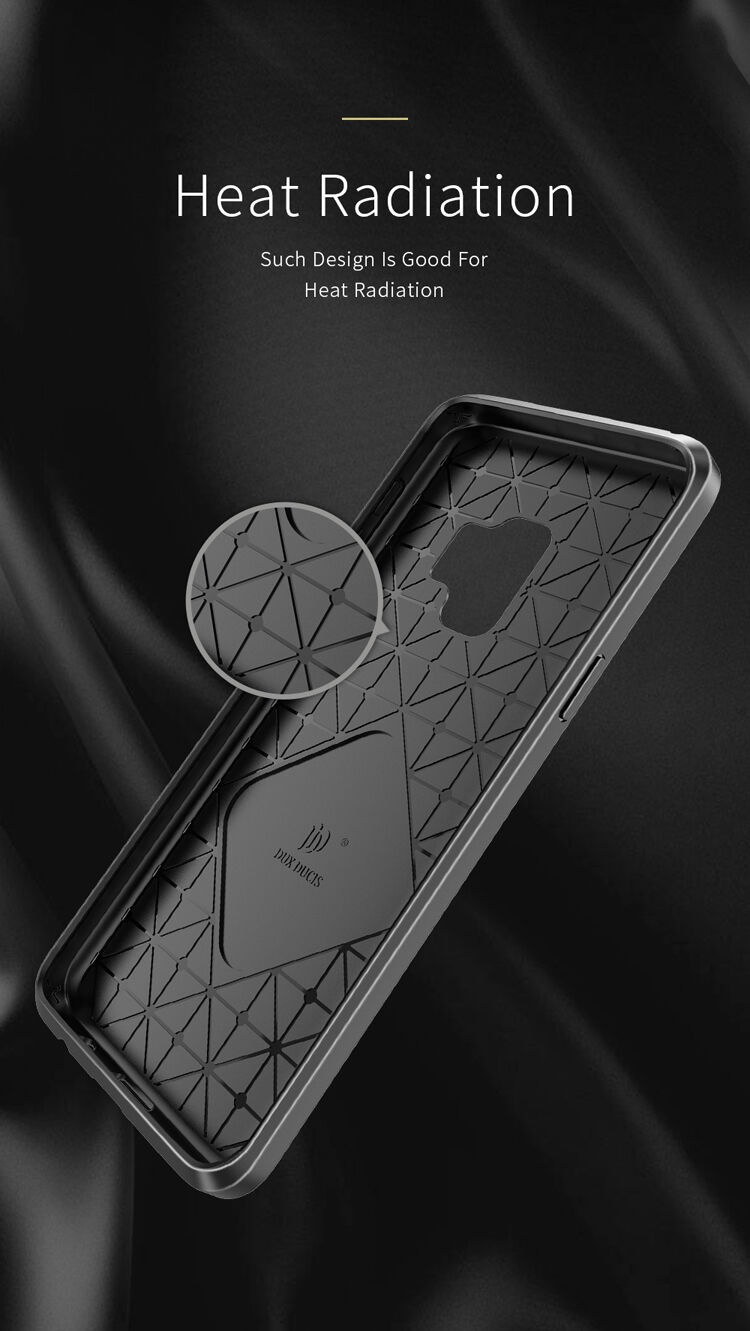 Carcasă din plastic Dux Ducis, pentru Samsung Galaxy S9 - albastru închis