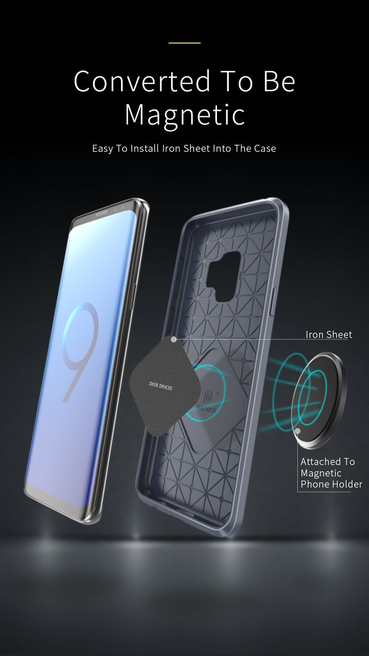 Carcasă din plastic Dux Ducis, pentru Samsung Galaxy S9 - negru