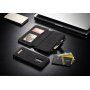Carcasă tip portofel Caseme, pentru Samsung Galaxy S9 Plus - negru