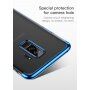 Carcasă transparentă Baseus Glitter, cu ramă, pentru Samsung Galaxy S9 Plus - auriu