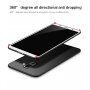 Carcasă Mofi Shield, din plastic, pentru Samsung Galaxy A8 (2018) - roz-auriu