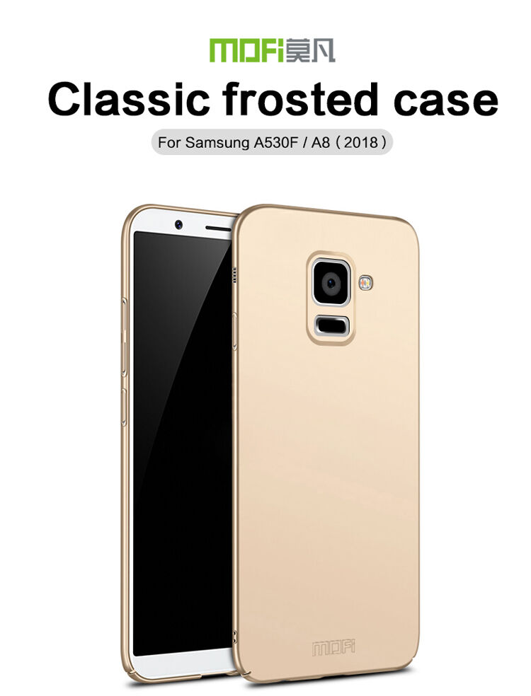 Carcasă Mofi Shield, din plastic, pentru Samsung Galaxy A8 (2018) - negru