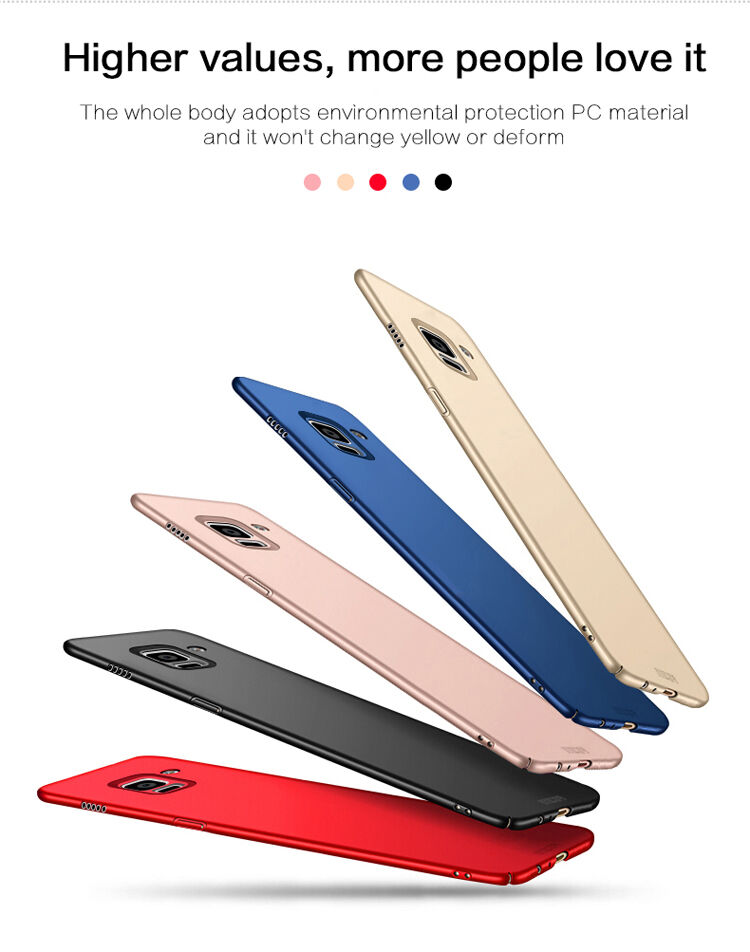 Carcasă Mofi Shield, din plastic, pentru Samsung Galaxy A8 (2018) - negru