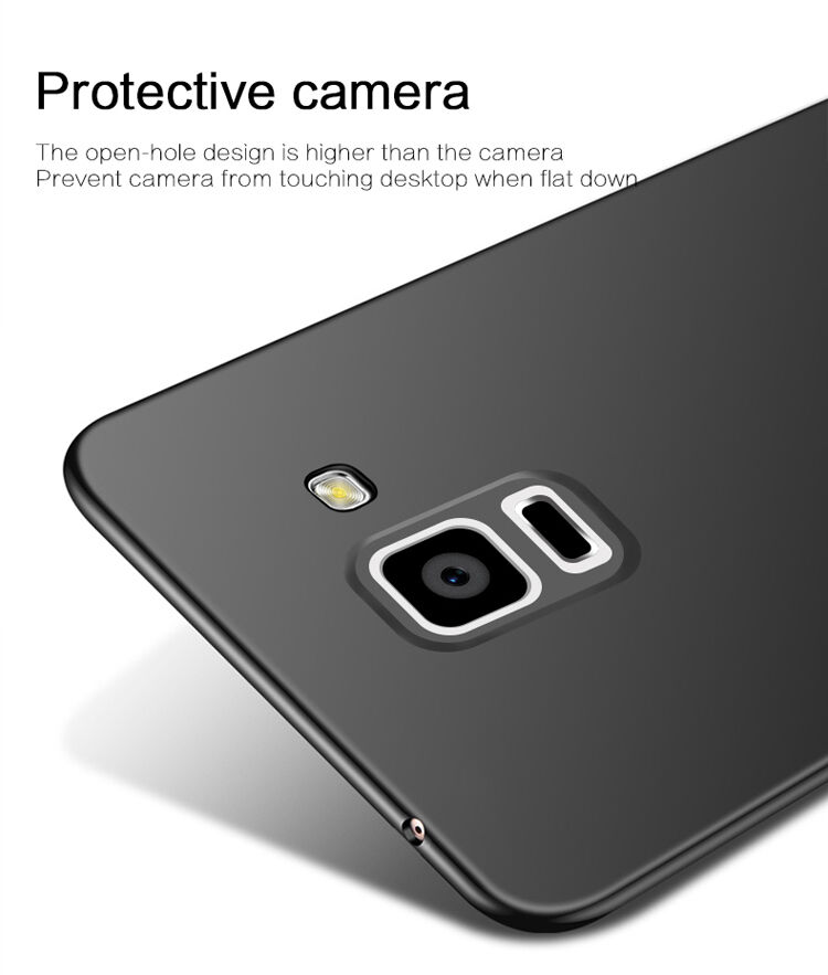Carcasă Mofi Shield, din plastic, pentru Samsung Galaxy A8 (2018) - negru
