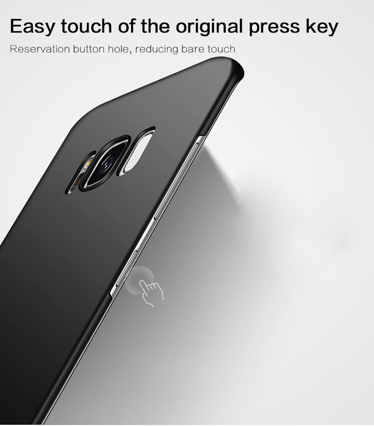 Carcasă Mofi Frosted, din plastic, pentru Samsung Galaxy S8 Plus - roz-auriu
