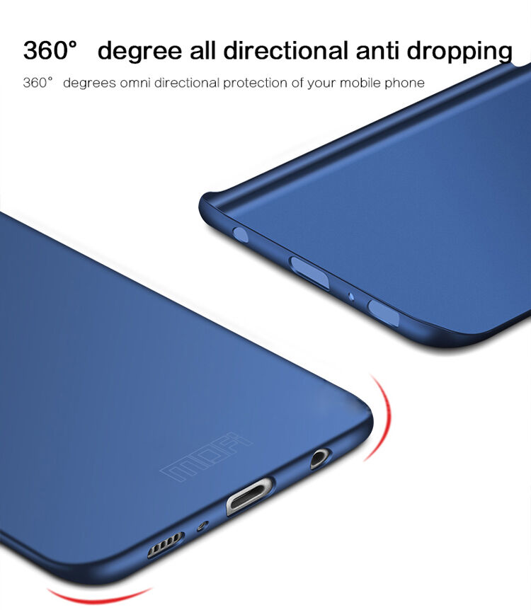 Carcasă Mofi Frosted, din plastic, pentru Samsung Galaxy S8 Plus - roz-auriu
