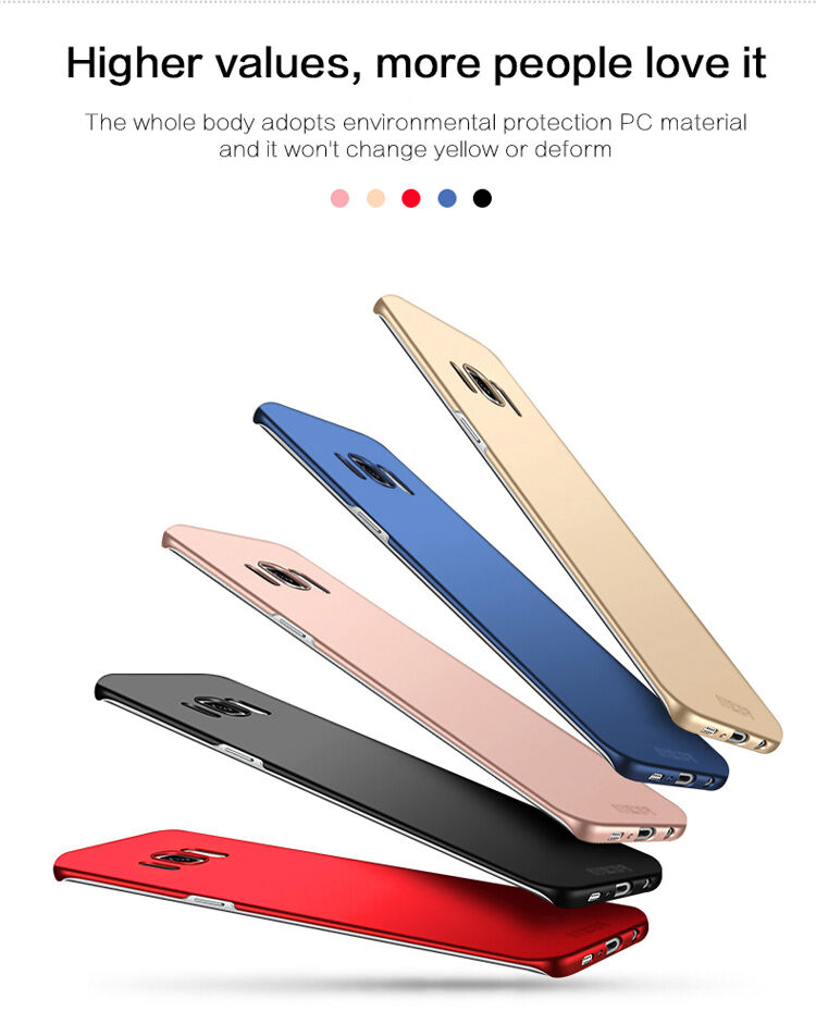 Carcasă Mofi Frosted, din plastic, pentru Samsung Galaxy S8 Plus - negru