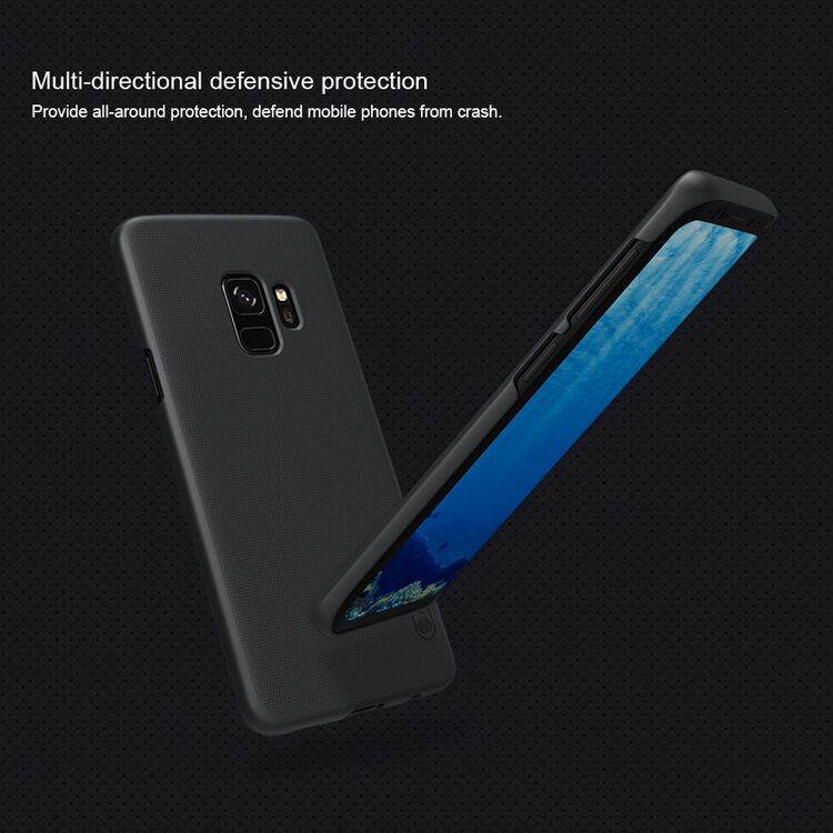 Carcasă Nillkin Frosted, din plastic, pentru Samsung Galaxy S9 - auriu