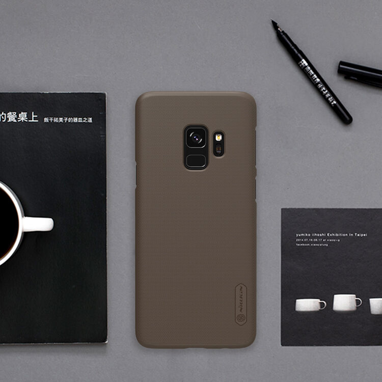 Carcasă Nillkin Frosted, din plastic, pentru Samsung Galaxy S9 - auriu