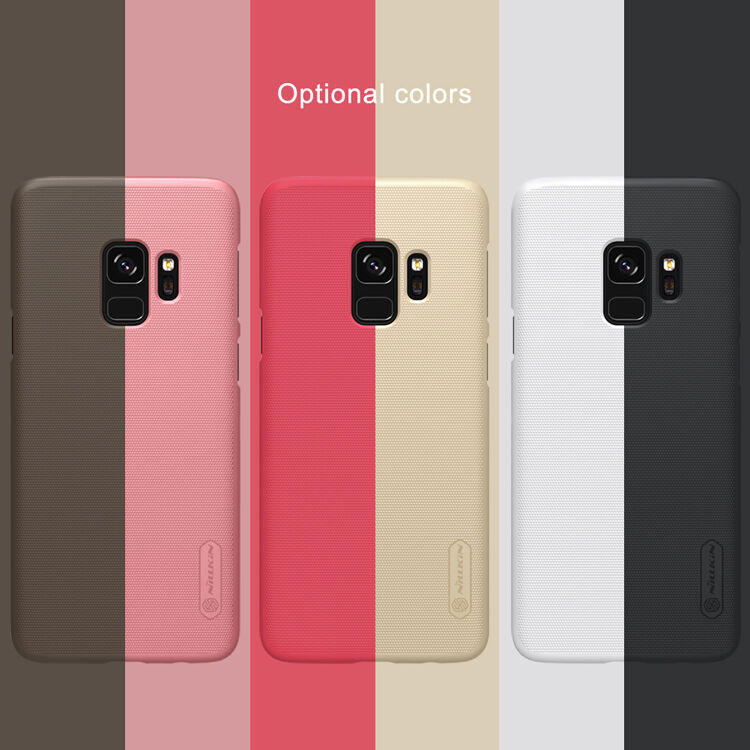 Carcasă Nillkin Frosted, din plastic, pentru Samsung Galaxy S9 - alb