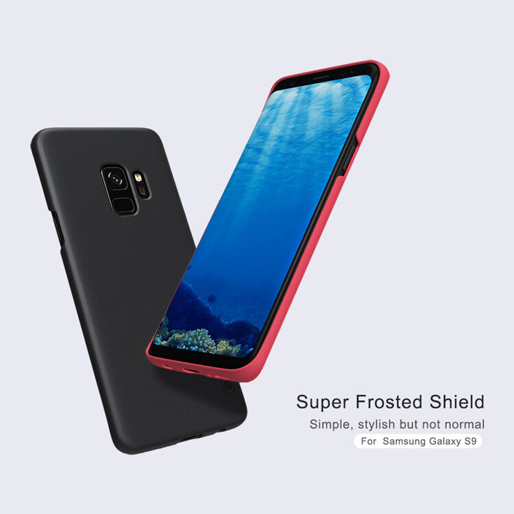 Carcasă Nillkin Super Frosted pentru Samsung Galaxy S9 - negru