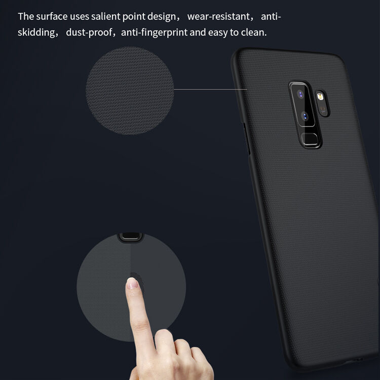 Carcasă Nillkin Super Frosted pentru Samsung Galaxy S9 Plus - negru