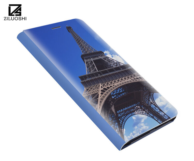 Carcasă metalică tip oglindă pentru Samsung Galaxy A8 (2018) - negru