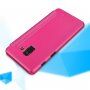 Husă flip Nillkin Sparkle, pentru Samsung Galaxy A8 Plus (2018) - auriu