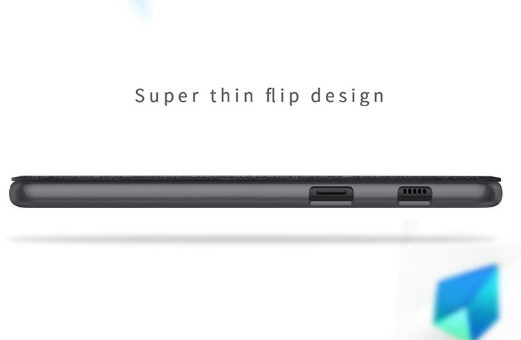 Husă flip Nillkin Sparkle, pentru Samsung Galaxy A8 Plus (2018) - auriu