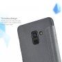 Husă flip Nillkin Sparkle, pentru Samsung Galaxy A8 Plus (2018) - gri