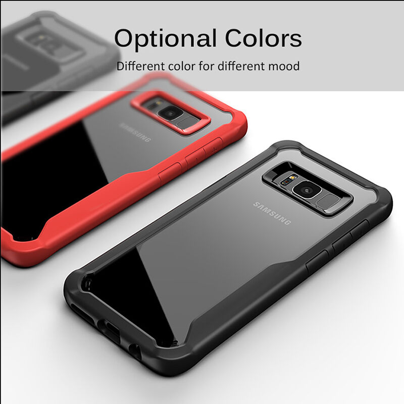 Carcasă din plastic rezistentă la șoc, pentru Samsung Galaxy S8 Plus - gri