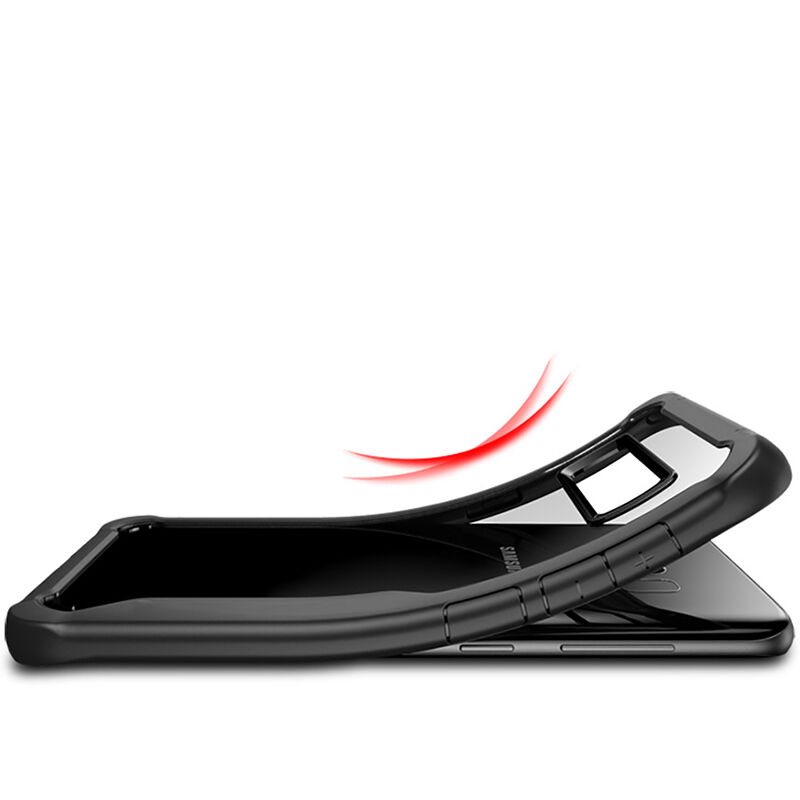 Carcasă din plastic rezistentă la șoc, pentru Samsung Galaxy S8 Plus - gri