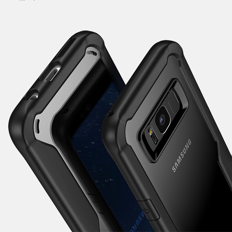 Carcasă din plastic rezistentă la șoc, pentru Samsung Galaxy S8 Plus - gri