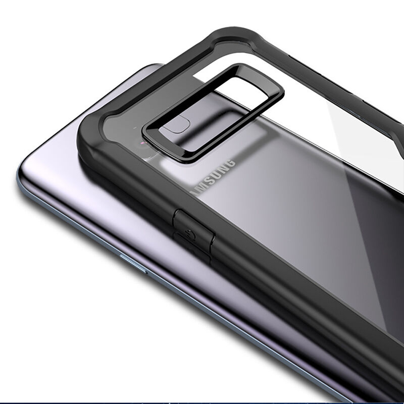 Carcasă din plastic rezistentă la șoc, pentru Samsung Galaxy S8 Plus - gri
