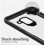 Carcasă din plastic rezistentă la șoc, pentru Samsung Galaxy A8 Plus (2018) - roșu