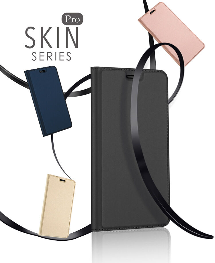Husă flip Dux Ducis Skin Pro, pentru Samsung Galaxy S9 Plus - albastru închis