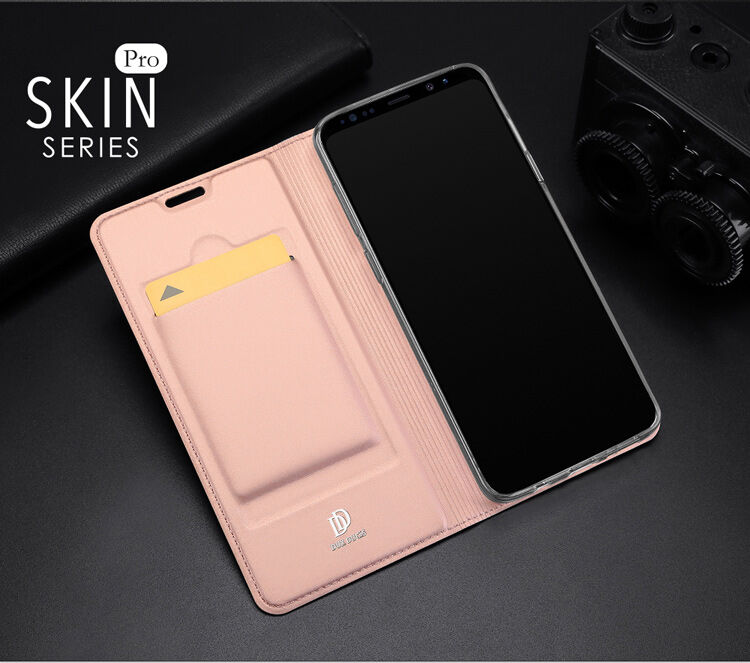 Husă flip Dux Ducis Skin Pro, pentru Samsung Galaxy S9 Plus - albastru închis