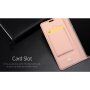 Husă flip Dux Ducis Skin Pro, pentru Samsung Galaxy S9 Plus - roz-auriu