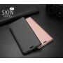 Husă flip Dux Ducis Skin Pro, pentru Samsung Galaxy S9 Plus - roz-auriu