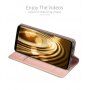 Husă flip Dux Ducis Skin Pro, pentru Samsung Galaxy S9 - roz-auriu