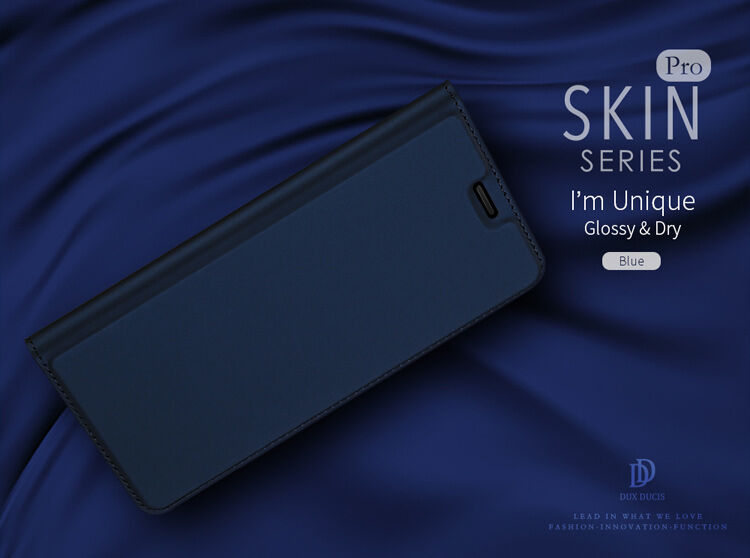 Husă flip Dux Ducis Skin Pro, pentru Samsung Galaxy S9 - gri