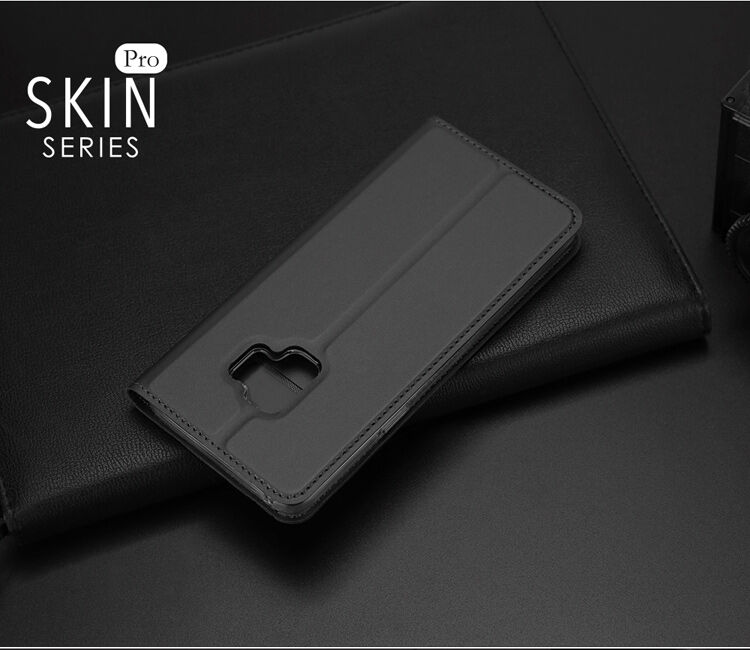 Husă flip Dux Ducis Skin Pro, pentru Samsung Galaxy S9 - gri