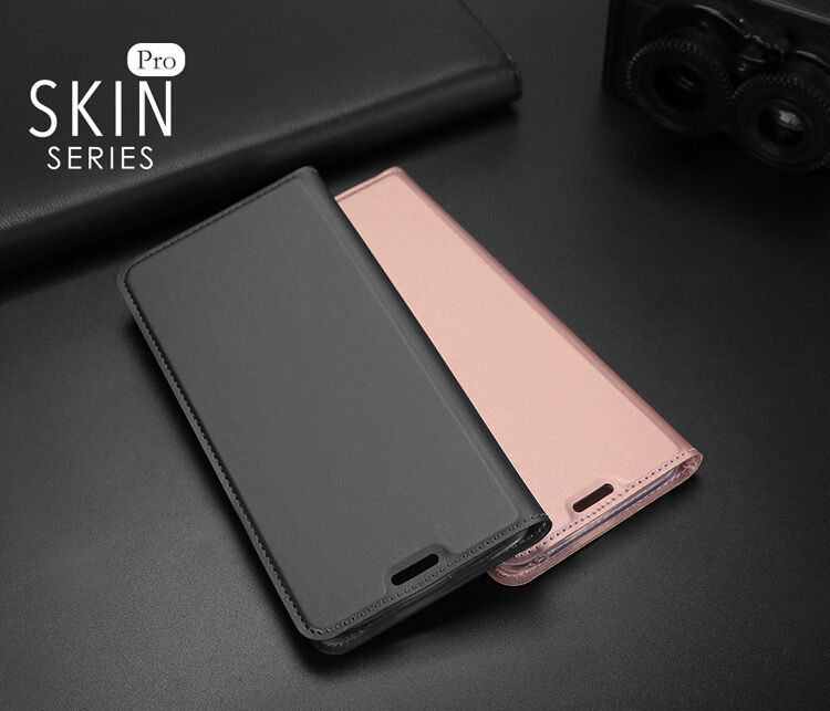 Husă flip Dux Ducis Skin Pro, pentru Samsung Galaxy S9 - gri