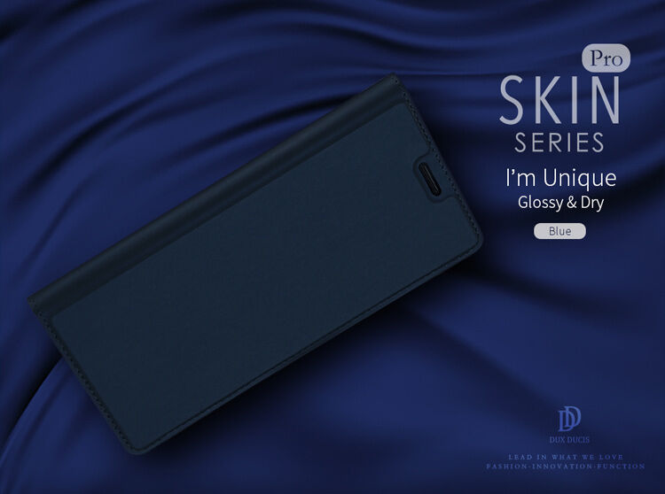 Husă flip Dux Ducis Skin Pro, pentru Samsung Galaxy Note 8 - albastru închis