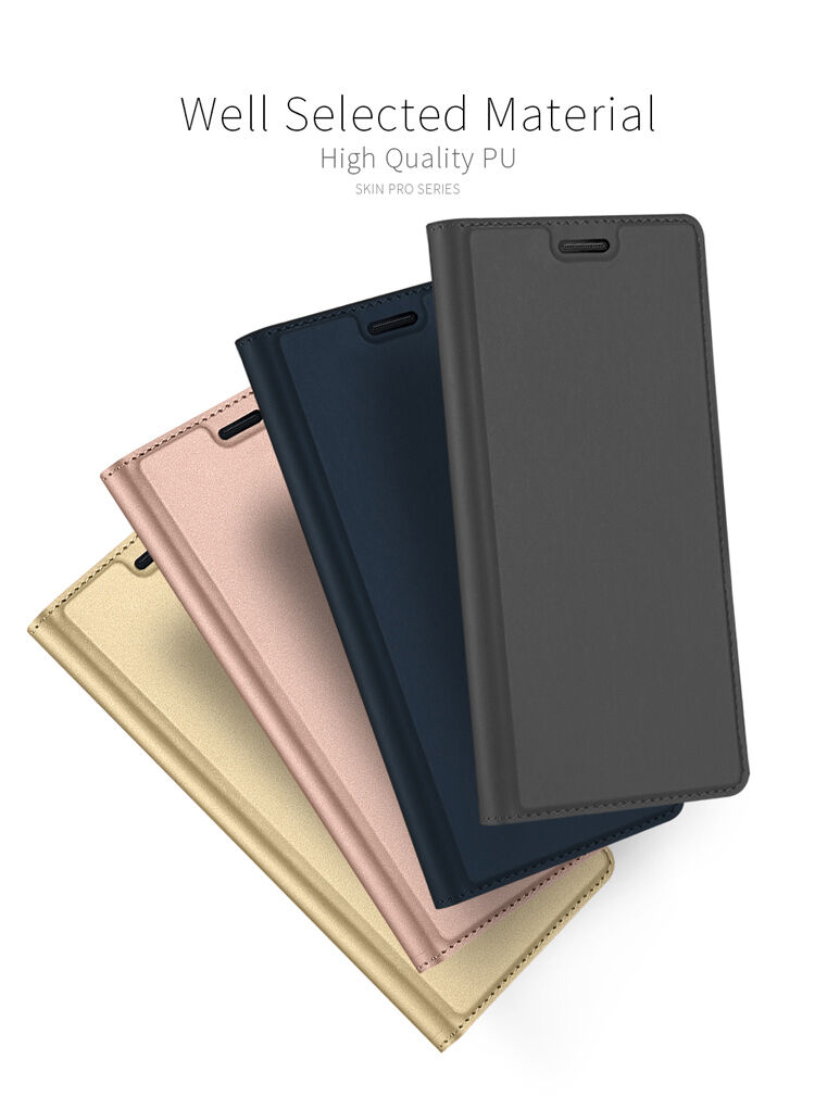 Husă flip Dux Ducis Skin Pro, pentru Samsung Galaxy Note 8 - albastru închis