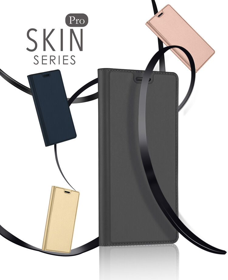 Husă flip Dux Ducis Skin Pro, pentru Samsung Galaxy Note 8 - albastru închis