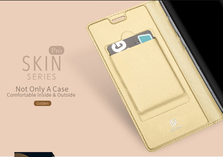 Husă flip Dux Ducis Skin Pro, pentru Samsung Galaxy Note 8 - gri