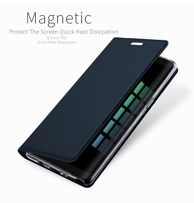 Husă flip Dux Ducis Skin Pro, pentru Samsung Galaxy Note 8 - gri