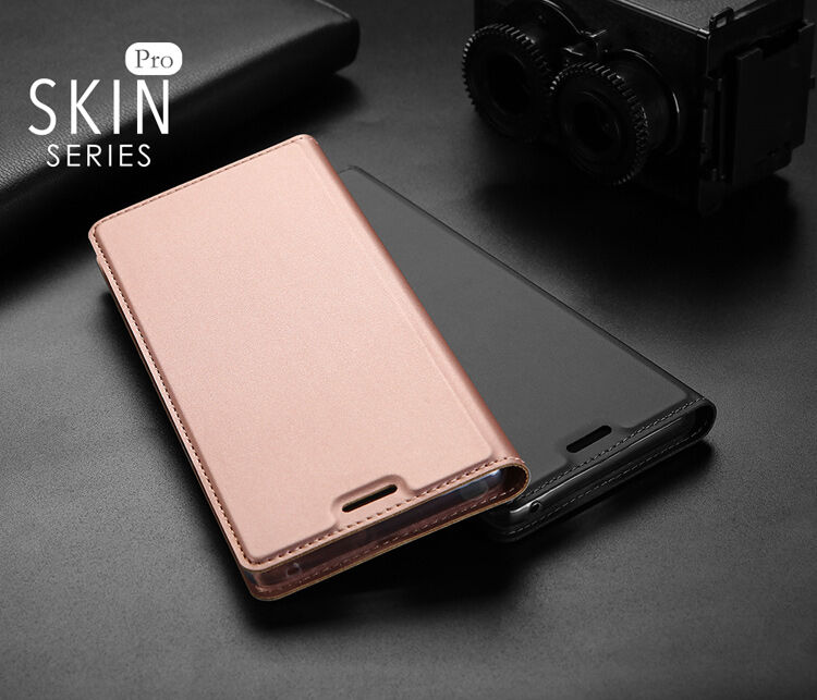 Husă flip Dux Ducis Skin Pro, pentru Samsung Galaxy Note 8 - gri