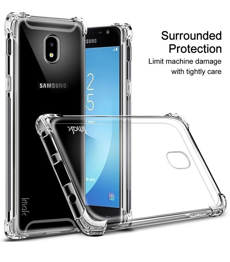 Carcasă Imak Silky, din plastic, pentru Samsung Galaxy J5 (2017) - negru