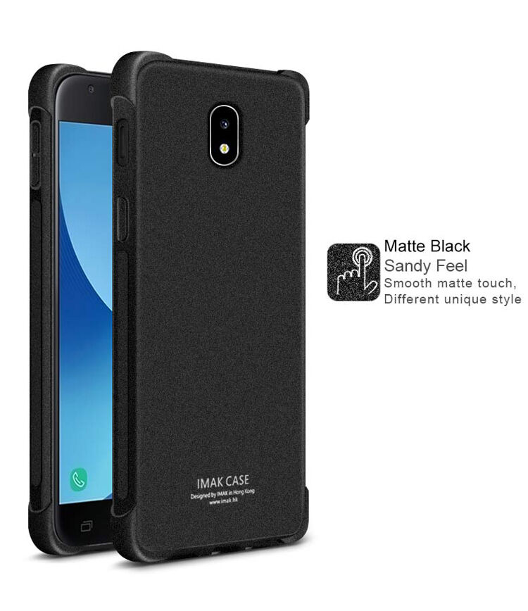 Carcasă Imak Silky, din plastic, pentru Samsung Galaxy J5 (2017) - negru